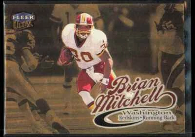 1999 Fleer Ultra Gold Medallion Brian Mitchell Washington Redskins #40G - Image 1 of 2