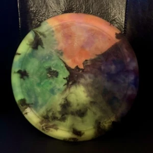 USED Innova U-DYE Champion Roadrunner 176g MultiColor Golf Disc 9.5/10 Inked - Picture 1 of 2