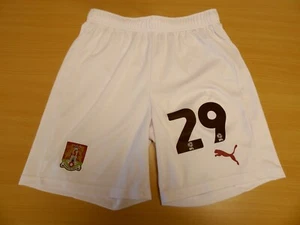 NORTHAMPTON TOWN FC | 29 | DOMINIC GAPE | PANTALONCINI MATCH ISSUE 2023/2024 | Taglia M - Foto 1 di 3