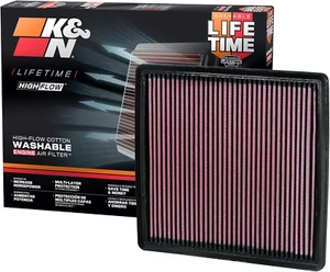 High-Flow Original Lifetime Engine Air Filter: Increase Performance, Premium, Wa - Picture 1 of 12