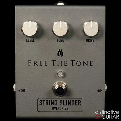 NUEVO PEDAL DE GUITARRA ELÉCTRICA FREE THE TONE SS-1V STRING SLINGER BLACKFACE OVERDRIVE Foto 1 de 4