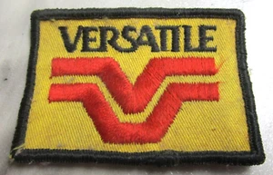 Vintage - VERSATILE - Logo - Shirt or Uniform Patch - 3 x 2 Inch - New Old Stock - Picture 1 of 1