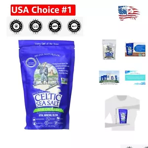 Nutrient-Rich 16-Ounce Fine Ground Sea Salt - No Additives, Optimal Freshness - Picture 1 of 10
