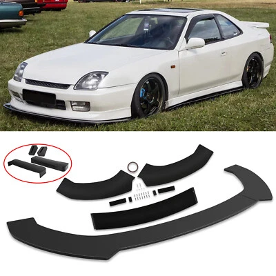 For Honda Prelude 1990-01 Gloss Front Bumper Lower Lip Spoiler Splitter Body Kit - Image 1 of 4