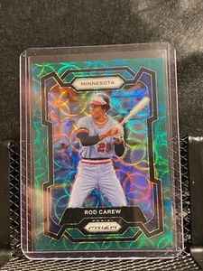 Rod Carew 2024 Prizm Green Scope Prizm #71/75 - Twins - Picture 1 of 2