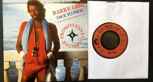BARRY GIBB & OLIVIA NEWTON-JOHN ALEMÁN 7" VINILO PROMO CASI NUEVO CARA A CARA (BEE GEES) - Imagen 1 de 2