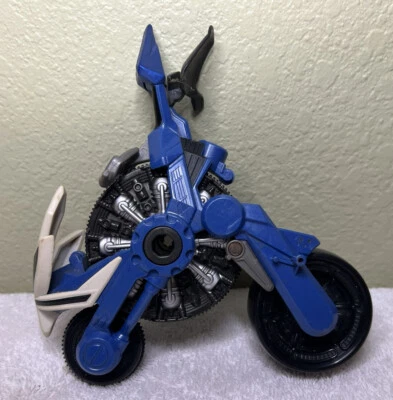 Vehículo Samurai Water Cycle Power Rangers azul plata Foto 1 de 4