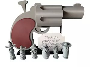 Kit Roger Rabbit Toon Gun , Balles à peindre, support et Plaque - Photo 1/10