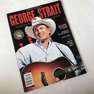 George Straight Music Spotlight Collectors Ed Mag -King of Country-70 yr. legend - Picture 1 of 9