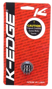 K-EDGE Combo Mount Adaptor for K-Edge Garmin Mounts and Cameras Black - Picture 1 of 1