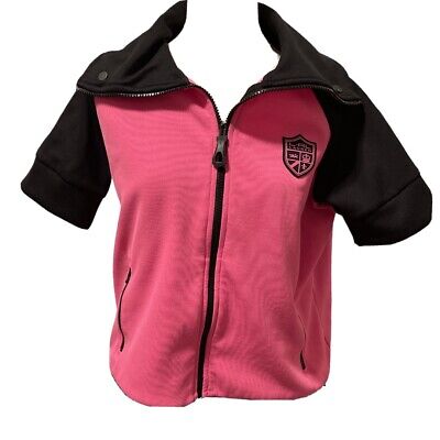 LRL Lauren  Ralph Lauren Active Wear Women's  Zip Up Shirt Pink SZ M • 7.99€