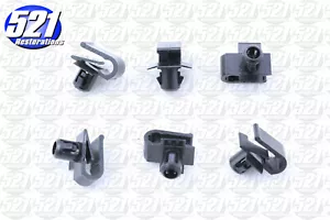 Juego de 6 clips de retención de rejilla de malla para Mercedes AMG 0029885181 E55 E63 - Imagen 1 de 1