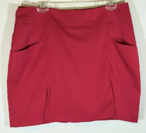 Antigua Desert Dry Skort Rosso Donna 14 Tennis Pickleball Golf Tempo Libero Elasticizzato - Foto 1 di 10