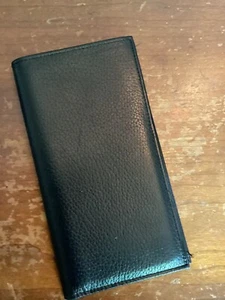 Nuevo CARTERA ROLFS GOLDEN CIRCLE Llama PIEL DE BECERRO BILFOLD TARJETA DE CRÉDITO MARRÓN - Imagen 1 de 5