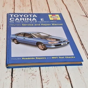 Haynes Werkstatthandbuch Toyota Carina E Benzin (Mai 92 - 97) J bis P Reg 3256 - Bild 1 von 3