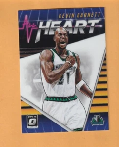 Kevin Garnett Minnesota Timberwolves 2018-19 Donruss Optic All Heart #9 6R - Picture 1 of 2