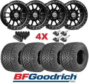 17 FALCON BLACK WHEEL & TIRE BFGOODRICH A/T PACKAGE ALL TERRAIN KO2 AT 285 70 - Picture 1 of 14
