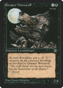 Greater Werewolf (051) Homelands HML MTG Magic - Picture 1 of 1