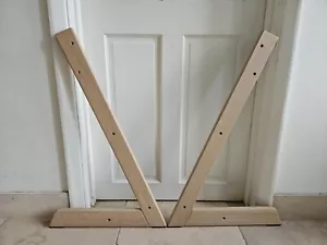 Juego de patas de repuesto para silla alta Stokke Tripp Trapp Siderunner en roble natural - Imagen 1 de 6