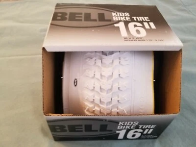 Bell Kids Bike Tire White 16" x 2.125" Replaces 1.75"-2.125" - Image 1 of 4