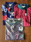 New Lot of 3 Greyson Golf Polo Shirt Men's Size LARGE $345!