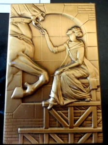 2010 Brookgreen Gardens Medal, The Calling of the Sculptor by Amy Kann - Picture 1 of 5