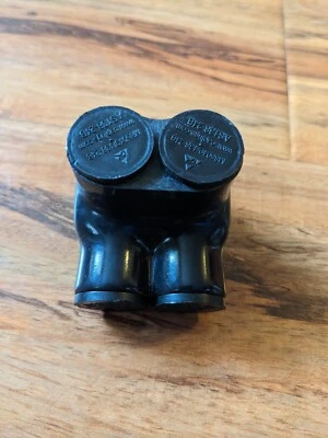 PENN-UNION CORP. NEW Penn Union 2-Port Black Multi-Tap Insulated Connectors, 250 MCM - 10AWG