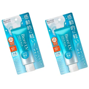 KAO Biore UV Aqua Rich Watery/Protect Sunscreen 70g/70ml SPF50+/PA++++ - Picture 1 of 5