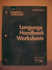 Elements Of Literature, 4Th Course: Language Handbook By Rinehart And Winston