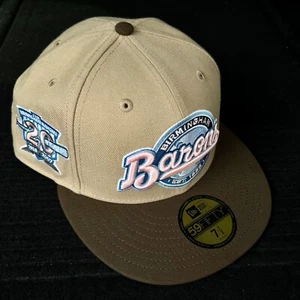 Birmingham Barons Script New Era 59FIFTY MiLB 2 Tone Exclusive Fitted Hat 7 1/2 - Bild 1 von 7