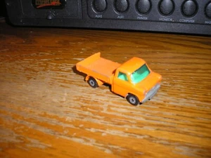 Vintage 1977 Matchbox Superfast No. 66 Ford Transit Pickup Truck Orange Free SH - Picture 1 of 4