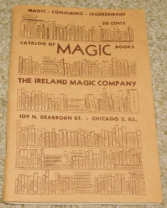 Vintage 1959 IRELAND MAGIC COMPANY Catalog Chicago - Picture 1 of 2