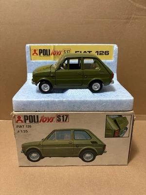 Politoys  Fiat 126 1/25 perfetto con scatola originale - Immagine 1 di 4