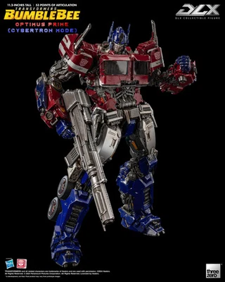Threezero Optimus Prime Cybertron Mode Transformers Bumblebee DLX Action Figure - Image 1 of 4