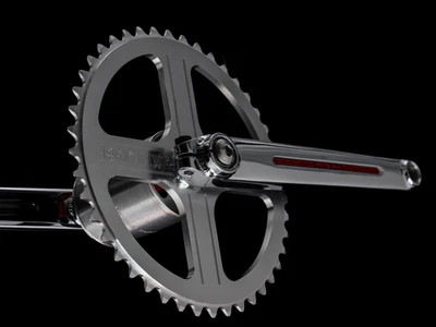 REDLINE FLIGHT CRANKSET 401 FLIGHT 175MM CHROME SINGLE PINCH - Image 1 of 4