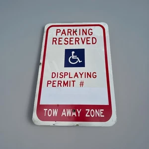 Reserved Parking Van Accessible Sign Handicap Parking Sign Heavy Duty18”x12” - Picture 1 of 2