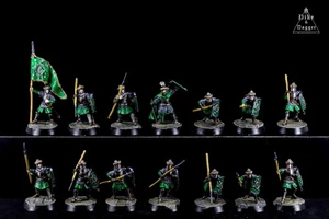 Arnor & Eriador Costruttore Esercito Dipinto Professionale - Il Signore degli Anelli Miniatura COMMISSIONE - Foto 1 di 42