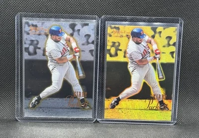 Kirby Puckett 1995 Select Certified #33 + Mirror Gold Rare Lot Twins - Image 1 of 4