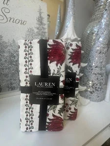 Ralph Lauren Set of EIGHT Holiday Christmas Table Napkins 20X20 NWT - Picture 1 of 3