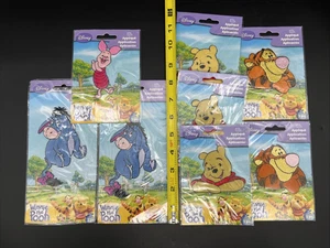 Lot of 8 Disney Winnie the Pooh Iron On Embroidered Applique NOS - Picture 1 of 16