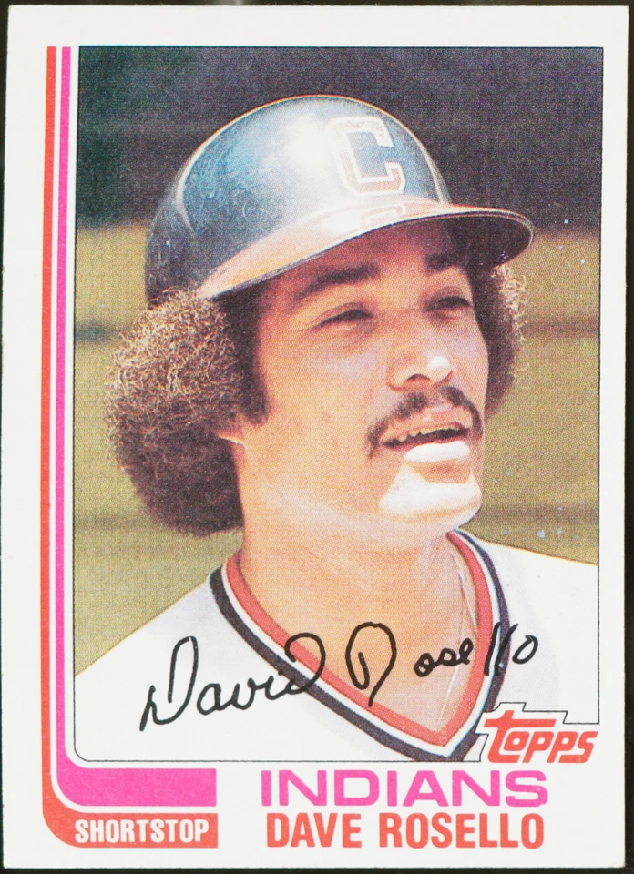 1982 Topps Baseball Dave Rosello #724 EX - Image 1 of 1