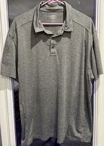 G.H. Bass & Co. Herren Poloshirt Grau Kurzarm Performance Größe XL - Bild 1 von 6