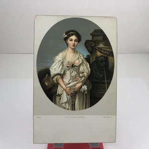 Vintage La Cruche Cassee Postcard / UnPosted - Picture 1 of 2