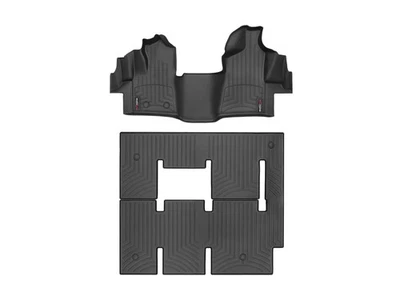 Forro de piso WeatherTech para Ford Transit 2020-2021 - Juego completo, negro Foto 1 de 4