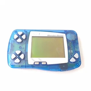 Bandai WonderSwan SW-001 Skeleton Blue Handheld System Tested 1998 Made In Japan - Picture 1 of 7