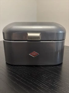 Wesco Brotkasten Grandy Frühstück Sandwichbox Neusilber Stahl - Bild 1 von 7