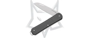 Fox Knives Vulpis Slipjoint Carbon Fiber M390 Pocket Knife Stainless FX-VP130 CF - Picture 1 of 1