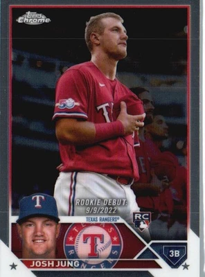 2023 Topps Chrome Update #USC51 Josh Jung - Image 1 of 2