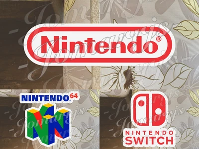 Calcomanía Adhesiva Vinilo Color Personalizada Nintendo N64 DS Ventilador Portátil Teléfono Coche Foto 1 de 2