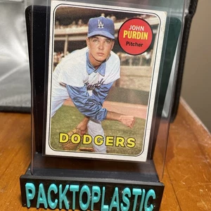 1969 Topps #161 John Purdin VG/VGEX Dodgers B3 - Picture 1 of 2